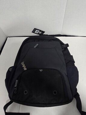 Brine Performance Backpack NWT Black Athletic Sports School Travel Gym Bag